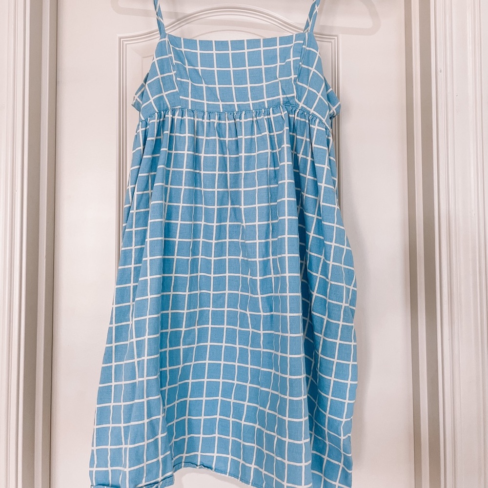 Urban Outfitters - blue babydoll dress